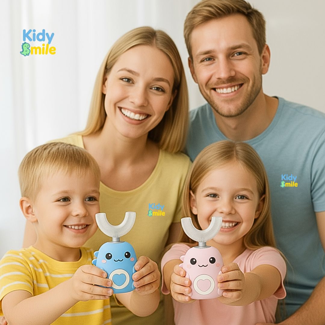 Kidysmile Brosse à dents électrique
